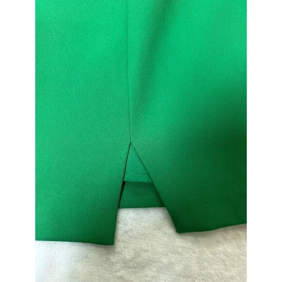 NWT Lucy Paris Womens Green Mini Skirte Zipper Closure Fully Lined sz Large - Picture 3 of 9